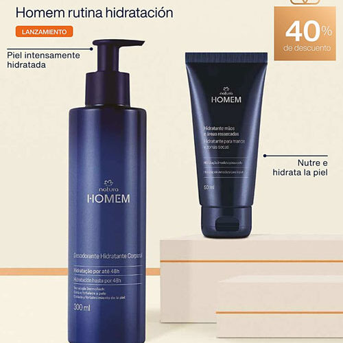 KIT HOMEM RUTINA HIDRATACIÓN