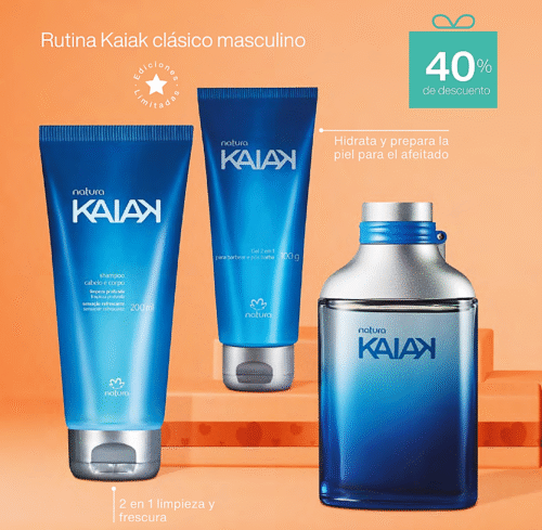 Kit Kaiak Clásico Masculino
