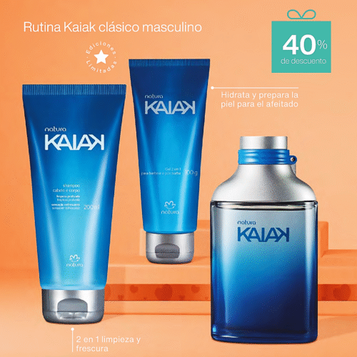 Kit Kaiak Clásico Masculino